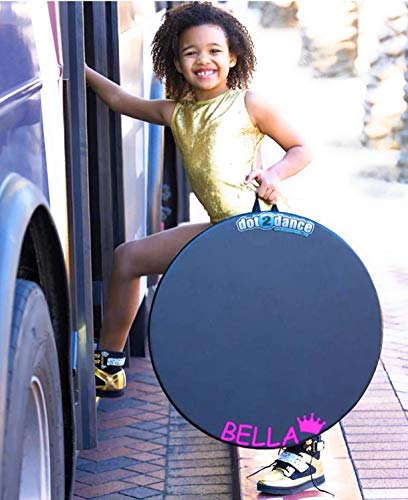 Dot2dance - Alfombrilla de baile portátil en 4 tamaños, entre ellos Turn Board y Tap Board, ideal para practicar con seguridad, 32, Negro Dot2dance - Alfombrilla de baile portátil en 4 tamaños, entre ellos Turn Board y Tap Board, ideal para practicar con seguridad, 32, Negro