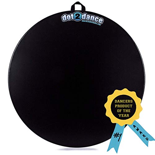 Dot2dance - Alfombrilla de baile portátil en 4 tamaños, entre ellos Turn Board y Tap Board, ideal para practicar con seguridad, 32, Negro Dot2dance - Alfombrilla de baile portátil en 4 tamaños, entre ellos Turn Board y Tap Board, ideal para practicar con seguridad, 32, Negro