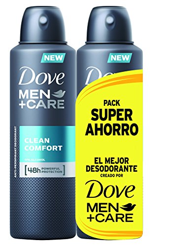 Dove Men Pack Ahorro Desodorante Clean Comfort - 2 x 200 ml Dove Men Pack Ahorro Desodorante Clean Comfort - 2 x 200 ml