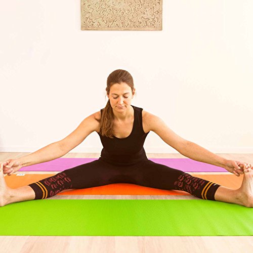 #DoYourYoga PVC Esterilla de Yoga Espuma de Memoria KIRANA Medidas: 183 x 61 x 0,4 cm/Muy resbaladizo Hecho de Eco PVC/el Punto de Partida Ideal para el Yoga, aeróbic, Fitness y Pilates. #DoYourYoga PVC Esterilla de Yoga Espuma de Memoria KIRANA Medidas: 183 x 61 x 0,4 cm/Muy resbaladizo Hecho de Eco PVC/el Punto de Partida Ideal para el Yoga, aeróbic, Fitness y Pilates.
