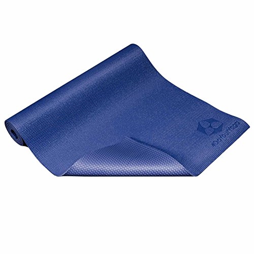 #DoYourYoga PVC Esterilla de Yoga Espuma de Memoria KIRANA Medidas: 183 x 61 x 0,4 cm/Muy resbaladizo Hecho de Eco PVC/el Punto de Partida Ideal para el Yoga, aeróbic, Fitness y Pilates.