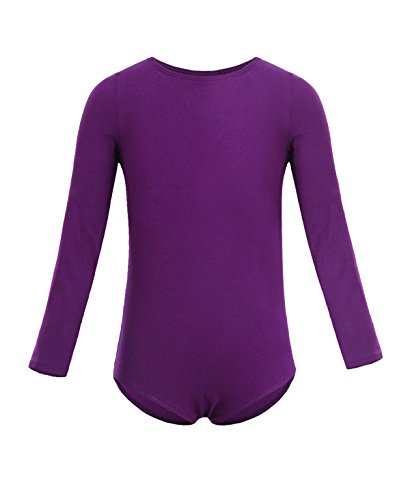 dPois Maillot Niña Ballet Gimnasia Danza Leotardo Manga Larga 2PC Disfraz Bailarina Tutú Falda Envolvente Gasa Traje de Ballet Equipamiento Básico para Niña Chica Morado 7-8 años dPois Maillot Niña Ballet Gimnasia Danza Leotardo Manga Larga 2PC Disfraz Bailarina Tutú Falda Envolvente Gasa Traje de Ballet Equipamiento Básico para Niña Chica Morado 7-8 años