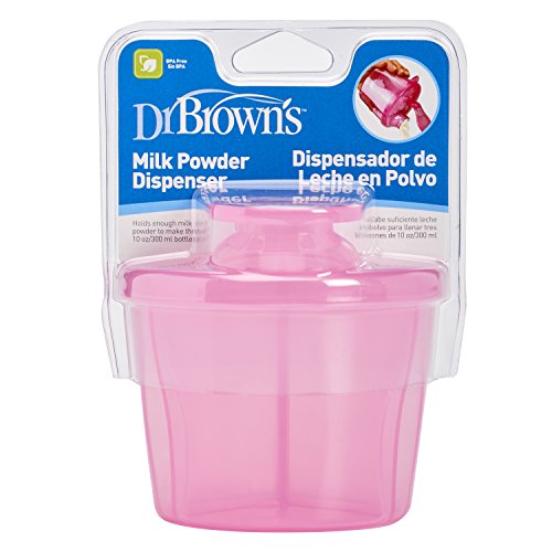 Dr. Brown's AC038-INTL - Dispensador de leche en polvo, color rosa