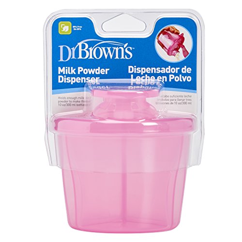 Dr. Brown's AC038-INTL - Dispensador de leche en polvo, color rosa Dr. Brown's AC038-INTL - Dispensador de leche en polvo, color rosa