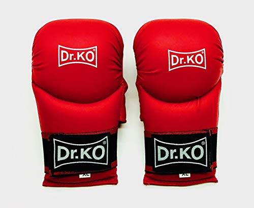 Dr. KO MMA Guantes Grappling. Guantes Entrenamiento MMA, Guantillas MMA, Guantes Convexo Abierto Y-Volar Palma. Lucha en La Jaula De Sparring (Rojo, L) Dr. KO MMA Guantes Grappling. Guantes Entrenamiento MMA, Guantillas MMA, Guantes Convexo Abierto Y-Volar Palma. Lucha en La Jaula De Sparring (Rojo, L)