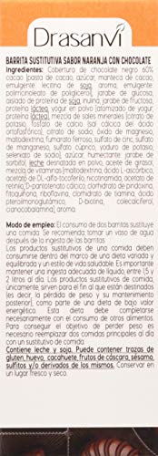 Drasanvi Caja Barrita Sustitutiva Chocolate Naranja 4X35G Zero Remordimientos 140 g Drasanvi Caja Barrita Sustitutiva Chocolate Naranja 4X35G Zero Remordimientos 140 g
