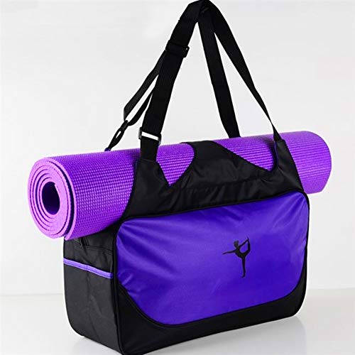 Drawihi 1PCS Yoga Bolsa Complejo Extra Grande de Yoga y Gimnasia (Rosa roja)