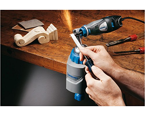 Dremel 2500 Multi-Vise Complemento para Multiherramientas 3 en 1 ,Tornillo de Banco Ajustable con Abrazadera y Portaherramientas, Profundidad de Trabajo 32mm