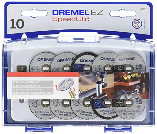 Dremel SC690 Juego de Accesorios de Corte EZ SpeedClic para Herramientas Rotatorias Dremel SC690 Juego de Accesorios de Corte EZ SpeedClic para Herramientas Rotatorias