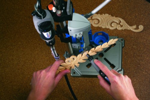 Dremel Workstation 220 - Centro de trabajo y soporte para taladro o soporte para multiherramienta Dremel Workstation 220 - Centro de trabajo y soporte para taladro o soporte para multiherramienta