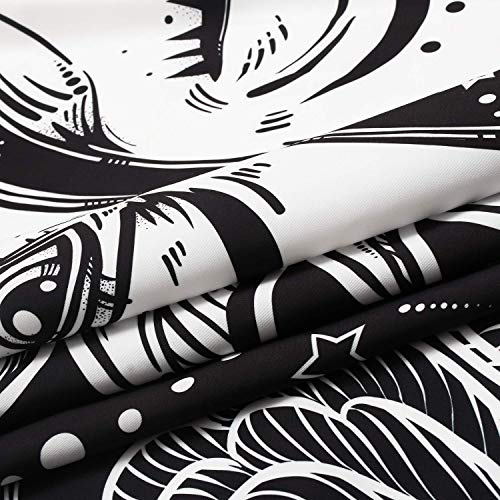 Dremisland Tapiz de Pared Indio Hippie Bohemio Mandala psicodélico Colgar en la Pared Lanzar Luna y Sol Tapices Blanco Negro para Sala de Estar Dormitorio decoración(Luna y Sol, M / 130 X 150 cm) Dremisland Tapiz de Pared Indio Hippie Bohemio Mandala psicodélico Colgar en la Pared Lanzar Luna y Sol Tapices Blanco Negro para Sala de Estar Dormitorio decoración(Luna y Sol, M / 130 X 150 cm)