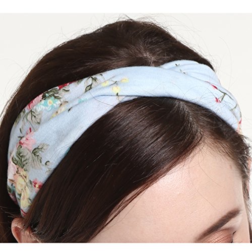 DRESHOW Mujeres 4 PCS Retorcido Diademas Headwraps Cintas para el pelo Arcos Accesorios