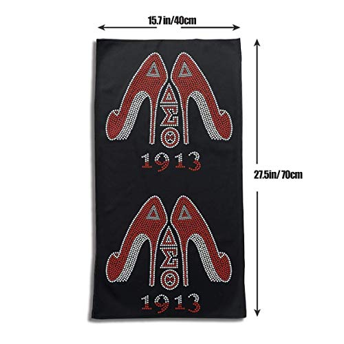 Dress rei DST 1913 - Toallas decorativas para baño, hotel, gimnasio y spa (16 x 30 pulgadas)