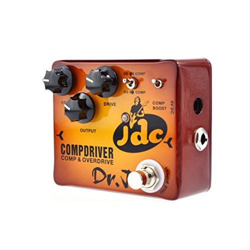 DR.J - JGC Compresor Overdrive efectos de guitarra pedal Modelo de la firma DR.J - JGC Compresor Overdrive efectos de guitarra pedal Modelo de la firma