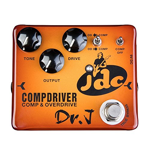 DR.J - JGC Compresor Overdrive efectos de guitarra pedal Modelo de la firma DR.J - JGC Compresor Overdrive efectos de guitarra pedal Modelo de la firma