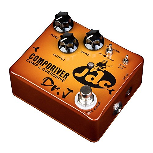 DR.J - JGC Compresor Overdrive efectos de guitarra pedal Modelo de la firma DR.J - JGC Compresor Overdrive efectos de guitarra pedal Modelo de la firma