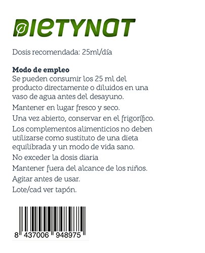 DRNAT GOLD. Jarabe DETOX. Diuretico y drenante. (Alcachofa, Cola de Caballo, Diente de León, Rábano Negro, Ortosifón y L-Carnitina) (500 ml)