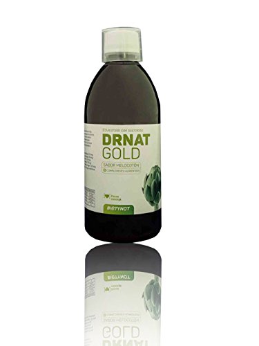 DRNAT GOLD. Jarabe DETOX. Diuretico y drenante. (Alcachofa, Cola de Caballo, Diente de León, Rábano Negro, Ortosifón y L-Carnitina) (500 ml)