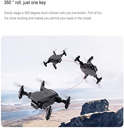 Drone Mini 4K Ultra HD Dual CÁMARA, FPV WiFi Quad Copter STIGE Modo Modo Control de Gesto, Modo sin Cabeza, Rollo de 360 °, para Principiantes para niños LQHZWYC Drone Mini 4K Ultra HD Dual CÁMARA, FPV WiFi Quad Copter STIGE Modo Modo Control de Gesto, Modo sin Cabeza, Rollo de 360 °, para Principiantes para niños LQHZWYC