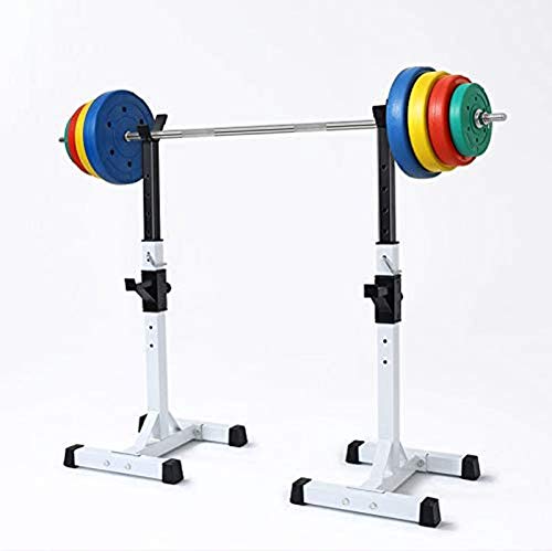 DSHBB Soporte Dividido para Media Sentadilla, Soporte para Barra Ajustable, Soporte para Banco De Levantamiento De Pesas En Cuclillas Multifunción, Carga Máxima 260 Kg, Soportes para Gimnasio En Casa