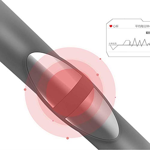 DSHUJC Bicicleta elíptica Máquina para Adelgazar Fitness Máquina elíptica con 8 Niveles de Resistencia y Sensor de frecuencia cardíaca Máquina de Cardio Fitness