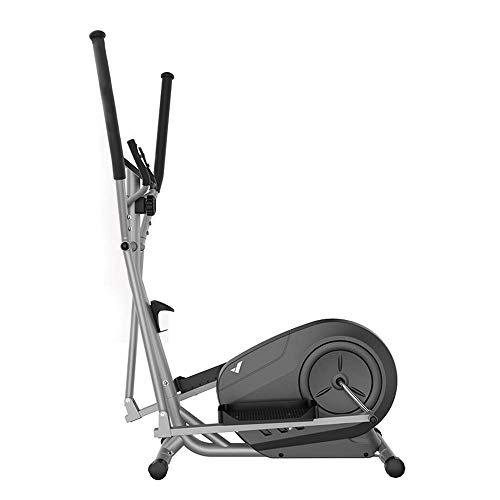 DSHUJC Bicicleta Elíptica Máquina para Adelgazar Fitness Máquina elíptica con 8 Niveles de Resistencia y Sensor de frecuencia cardíaca Máquina de Entrenamiento cardiov