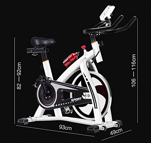 DSHUJC Bicicletas de Ejercicio Gimnasio en casa Bicicleta de Spinning para Interiores Bicicleta de Pedal de Ejercicio Ultra silenciosa Bicicleta Profesional de interio