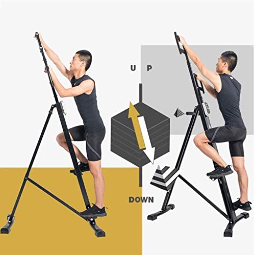 DSHUJC Climber Máquina de Ejercicios cardiovasculares de Escalada Vertical Space Walker Máquina de Escalada Equipo de Fitness para el hogar para Entrenamiento en Inter