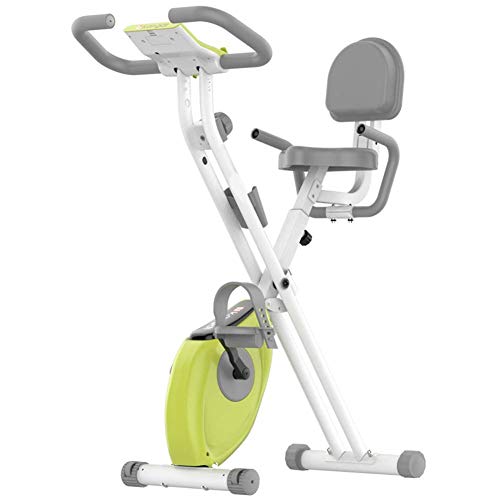 DSHUJC Ejercicio Ciclismo Bicicleta Inicio Fitness Ciclismo Bicicletas estáticas Interior Plegable Entrenamiento Mudo Control magnético Entrenamiento Equipo Deportivo