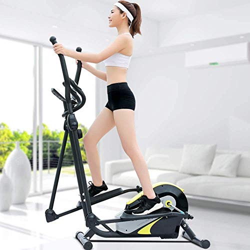 DSHUJC Elíptica Elíptica Elíptica Elíptica Máquina de Entrenamiento portátil Máquina elíptica Cardio para la Oficina en casa Gimnasio Entrenamiento Máquina de entrenam