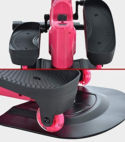 DSHUJC Entrenador Elíptico Mini Entrenador Elíptico, Máquinas De Bicicleta Elíptica Stride Trainer Ejercitador De Pedal Compacto para Salud, Fitness En La Vida Cotidia