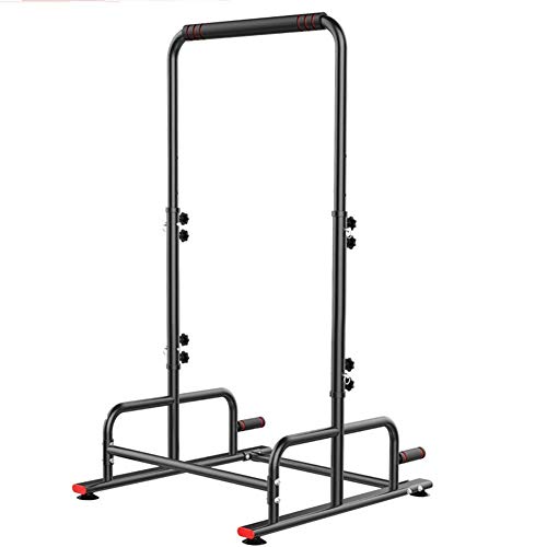 DSHUJC Estación de dominadas, Barras de inmersión Power Rack Estación de inmersión de Entrenamiento de Varios gimnasios Estación de tracción Independiente, 5 Niveles d DSHUJC Estación de dominadas, Barras de inmersión Power Rack Estación de inmersión de Entrenamiento de Varios gimnasios Estación de tracción Independiente, 5 Niveles d