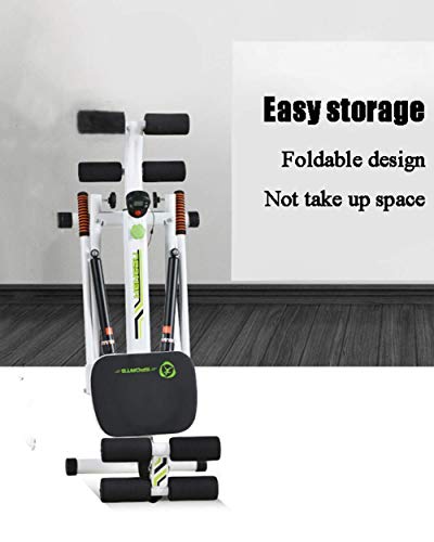 DSHUJC Máquina de Remo Entrenador de Remo hidráulico Dispositivo de Remo para Interiores con Resistencia Ajustable Sistema avanzado de cinturón de conducción Equipo de DSHUJC Máquina de Remo Entrenador de Remo hidráulico Dispositivo de Remo para Interiores con Resistencia Ajustable Sistema avanzado de cinturón de conducción Equipo de