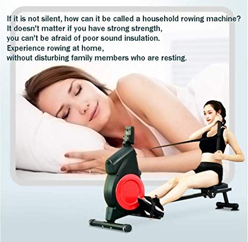 DSHUJC Máquina de Remo, máquina de Entrenamiento de Entrenador de remero hidráulico Plegable, Pantalla electrónica LCD HD, Ejercicio de Fitness Adecuado para mí DSHUJC Máquina de Remo, máquina de Entrenamiento de Entrenador de remero hidráulico Plegable, Pantalla electrónica LCD HD, Ejercicio de Fitness Adecuado para mí
