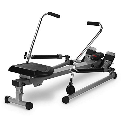 DSHUJC Máquina de Remo, máquina de Remo de Nuevo Modelo, máquina de Remo casera de Resistencia al Aire de Entrenamiento Cardiovascular de Fitness, con Ajuste Ajustable