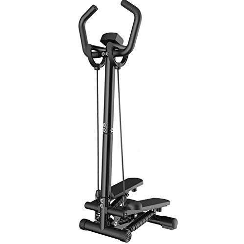 DSHUJC Stepper Fitness Stepper con Mango, Multifunción Adelgazante Cardio Training Stepper, Mini Twist Stepper Climbing Machine para el hogar B