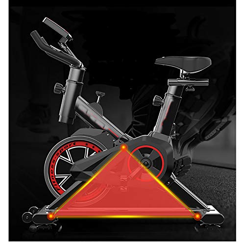 DSMGLRBGZ Bicicleta Spinning, Pedales Estaticos Pedaleador Bicicletas Estaticas Spinning Bike Silencioso En El Interior Bicicleta Estática para Inicio Fitness Entrenador Equipo De Gimnasia