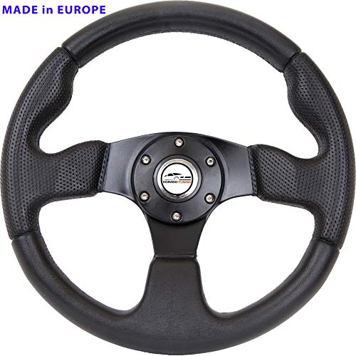 [DTi M10] DoradoTuning Volante Deportivo Ø 320 mm Rally/Deriva/Carrera/Universal/Negro