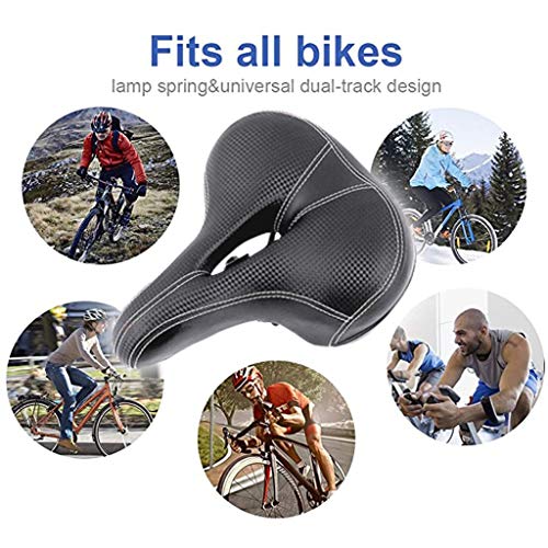 Dtyuphn - Cojín universal para sillín de bicicleta Dtyuphn - Cojín universal para sillín de bicicleta