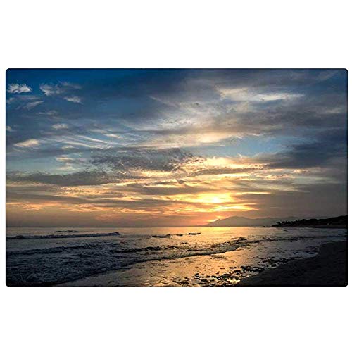 Duang Alfombra de Entrada Sunset Cabopino Marbella Málaga España Sky Sea Piso Interior Alfombra tapete de Puerta Alfombra de Felpudo Duang Alfombra de Entrada Sunset Cabopino Marbella Málaga España Sky Sea Piso Interior Alfombra tapete de Puerta Alfombra de Felpudo