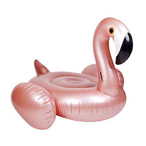 DUANYR-Swimming Ring Gigante Inflable Flotante Flamingo Verano Juguete Inflable Flamenco Piscina Flotador Flotador de Agua Paseo en Billar en la Piscina Novedad Juguete de Playa