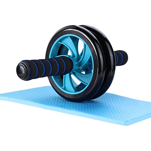Ducomi Ab Roller abdominales – Rueda abdominal para casa y gimnasio con alfombrilla de rodilla incluida – Rueda Fitness ejercicios espalda, brazos y abdominales, rodillo muscular ABS Wheel Ducomi Ab Roller abdominales – Rueda abdominal para casa y gimnasio con alfombrilla de rodilla incluida – Rueda Fitness ejercicios espalda, brazos y abdominales, rodillo muscular ABS Wheel