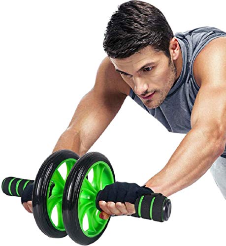 Ducomi Ab Roller abdominales – Rueda abdominal para casa y gimnasio con alfombrilla de rodilla incluida – Rueda Fitness ejercicios espalda, brazos y abdominales, rodillo muscular ABS Wheel Ducomi Ab Roller abdominales – Rueda abdominal para casa y gimnasio con alfombrilla de rodilla incluida – Rueda Fitness ejercicios espalda, brazos y abdominales, rodillo muscular ABS Wheel