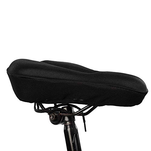 Ducomi Funda para sillín de bicicleta con almohadilla de gel acolchada, ergonómica y suave, para pedalear sin dolor, bicicleta estática, spinning, bicicletas de carreras y ciudad, (Red) Ducomi Funda para sillín de bicicleta con almohadilla de gel acolchada, ergonómica y suave, para pedalear sin dolor, bicicleta estática, spinning, bicicletas de carreras y ciudad, (Red)