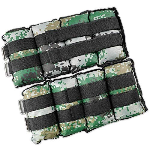 Ducomi Juri - Soft Pesos para Tobillos y Muñecas - Ideal para Deportes y Actividad FĂsica - Mejora el Tono Muscular de Las Extremidades Inferiores y Superiores (Camo, 2 x 5 kg) Ducomi Juri - Soft Pesos para Tobillos y Muñecas - Ideal para Deportes y Actividad FĂsica - Mejora el Tono Muscular de Las Extremidades Inferiores y Superiores (Camo, 2 x 5 kg)