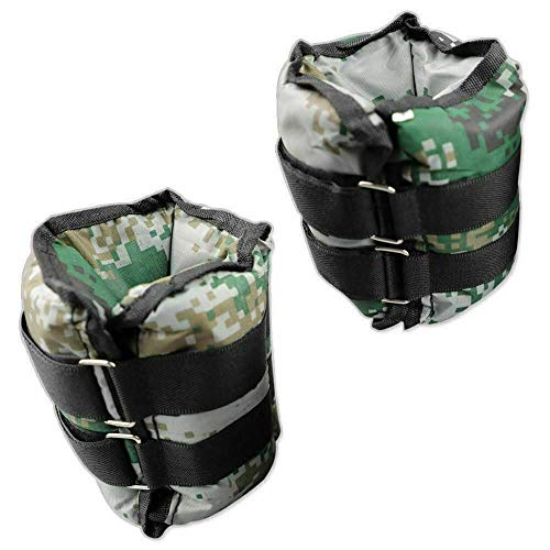 Ducomi Juri - Soft Pesos para Tobillos y Muñecas - Ideal para Deportes y Actividad FĂsica - Mejora el Tono Muscular de Las Extremidades Inferiores y Superiores (Camo, 2 x 5 kg) Ducomi Juri - Soft Pesos para Tobillos y Muñecas - Ideal para Deportes y Actividad FĂsica - Mejora el Tono Muscular de Las Extremidades Inferiores y Superiores (Camo, 2 x 5 kg)