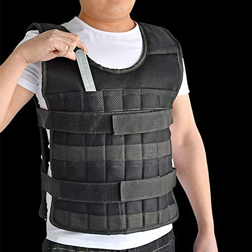 Ducomi Lee Chaleco de Peso Ajustable - Chaleco de Peso con Bolsas para Placas de Peso de Metal - Fitness, Entrenamiento de Gimnasio, Chalecos con Peso, Tracciones de Corpiño Pesado (0-5 kg) Ducomi Lee Chaleco de Peso Ajustable - Chaleco de Peso con Bolsas para Placas de Peso de Metal - Fitness, Entrenamiento de Gimnasio, Chalecos con Peso, Tracciones de Corpiño Pesado (0-5 kg)