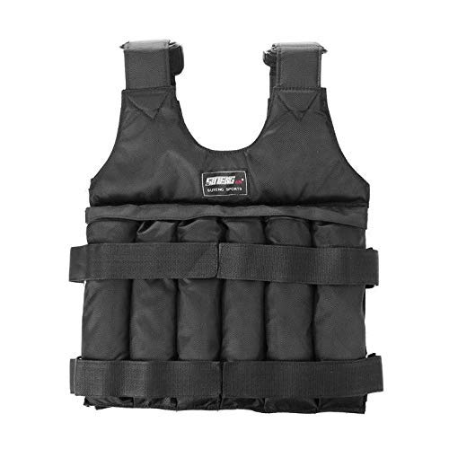 Ducomi Luc Chaleco Lastrado Ajustable - Chaleco de Lastre con Bolsas de Arena Extraíbles - Fitness, Entrenamiento de Gimnasio, Chalecos con Peso, Corpiño Pesado - Pesos NO INCLUIDOS (50 kg) Ducomi Luc Chaleco Lastrado Ajustable - Chaleco de Lastre con Bolsas de Arena Extraíbles - Fitness, Entrenamiento de Gimnasio, Chalecos con Peso, Corpiño Pesado - Pesos NO INCLUIDOS (50 kg)