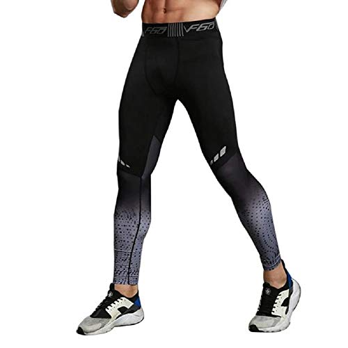 Ducomi Pantalones Deportivos de Compresión - Pantalones de Yoga Elásticos para Hombres - Mallas Deportivas Estampadas - Entrenamiento Físico Masculino Gimnasio Ejercicio Correr (Gris Oscuro, EU S) Ducomi Pantalones Deportivos de Compresión - Pantalones de Yoga Elásticos para Hombres - Mallas Deportivas Estampadas - Entrenamiento Físico Masculino Gimnasio Ejercicio Correr (Gris Oscuro, EU S)