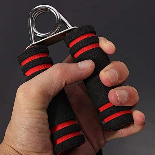 Ducomi Pinza de mano con muelle – Puños de muelles para ejercicios de resistencia para mano, muñeca y antebrazo, aumenta la fuerza y la musculatura de la mano para un agarre sólido